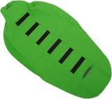 SDG 6-Rippen-Sitzbezug - Schwarze Rippen/Grüne Oberseite/Grüne Seiten 95932KGG 