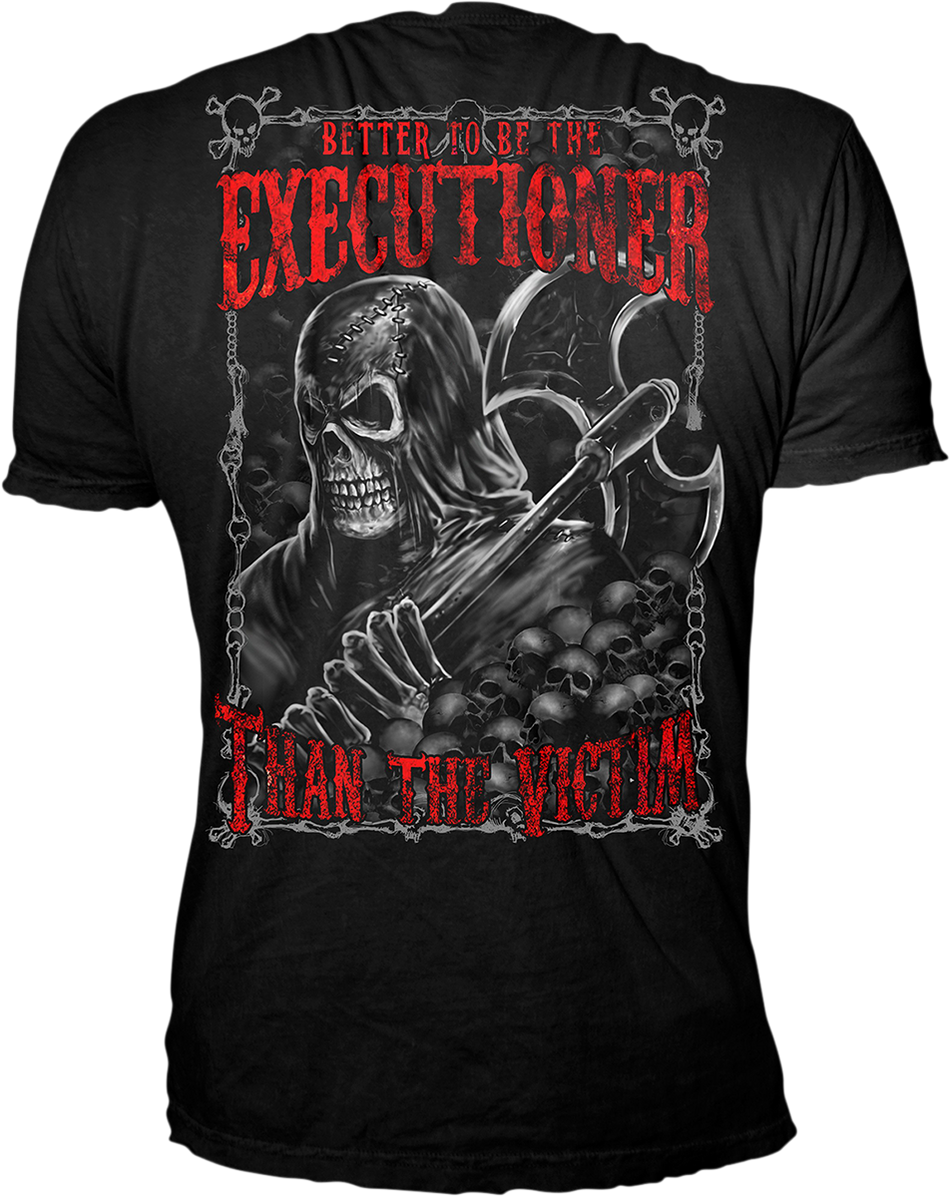 LETHAL THREAT Executioner T-Shirt - Black - Medium LT20738M