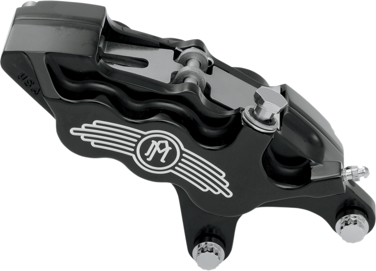 PERFORMANCE MACHINE (PM) 6 Piston Caliper - 11.5" - Right - Contrast Cut 0051-2916-BM