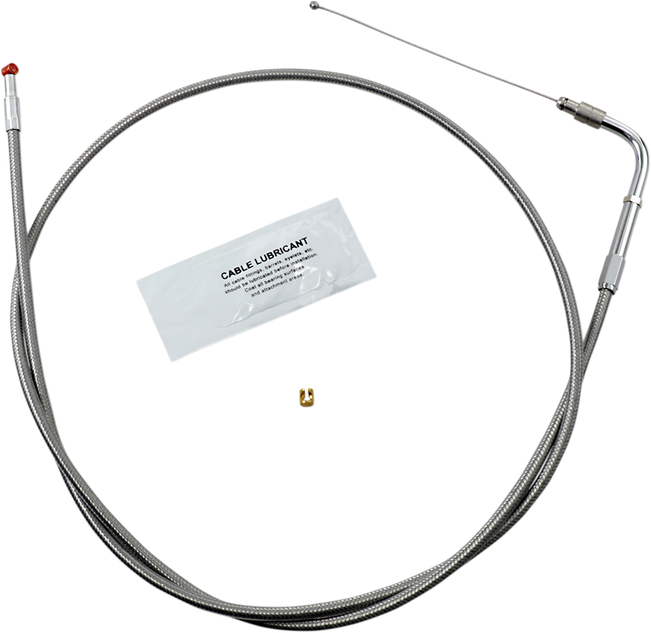 BARNETT Throttle Cable - +10" - Stainless Steel 102-30-30018-10