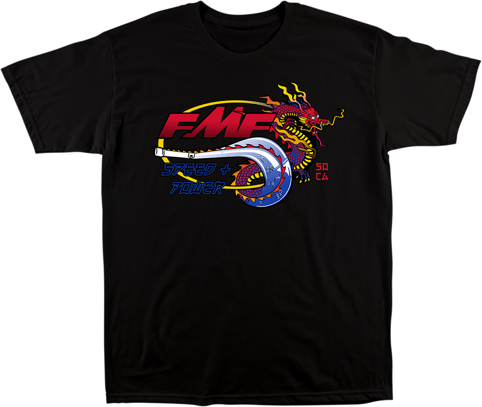 FMF Fire Starter T-Shirt - Schwarz - Klein FA21118901BKSM 3030-21252 