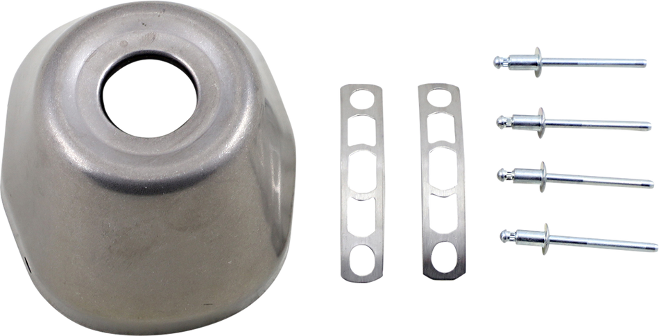 FMF End Cap - Titanium 020522 1860-1954