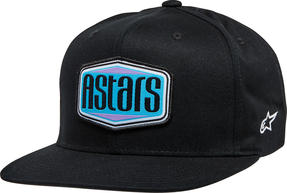 ALPINESTARS Belvedere Flat Bill Hat - Black - One Size 1232-81050-10