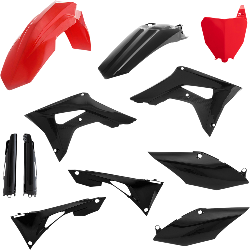 ACERBIS Full Replacement Body Kit - Red/Black 2736251018