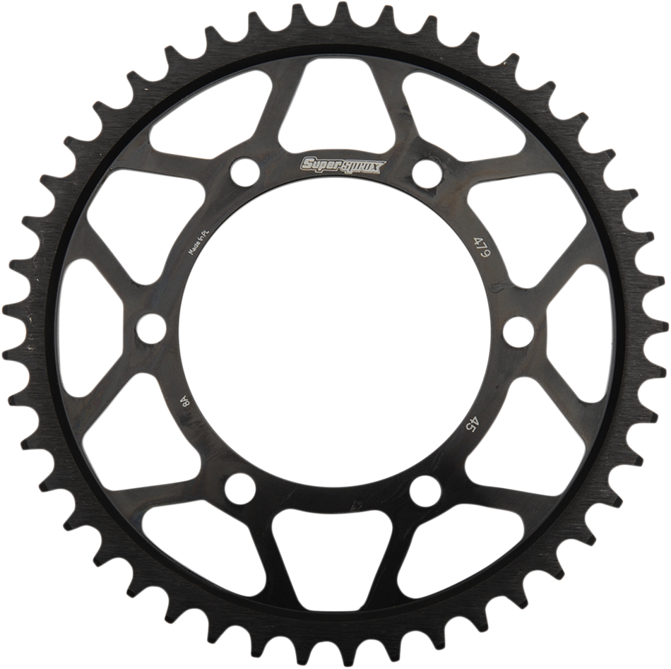 SUPERSPROX Rear Sprocket - 45 Tooth RFE-479-45-BLK