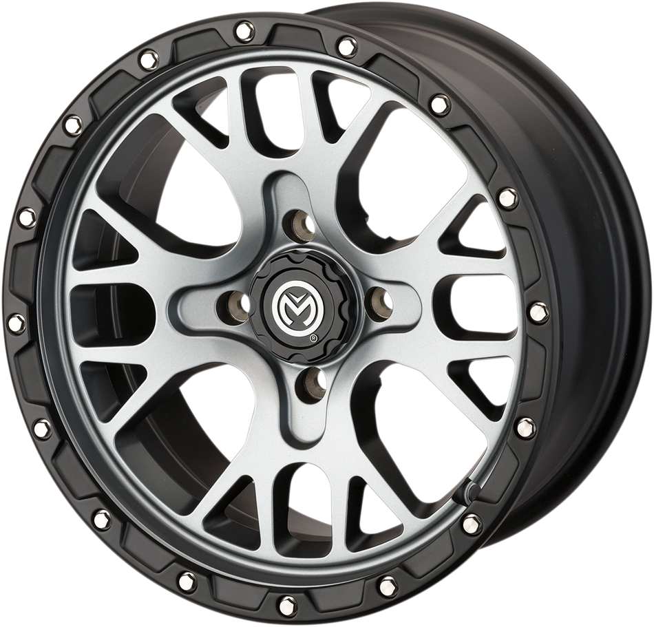 Rueda MOOSE UTILITY - 545X - Delantera/Trasera - Gris - 15x7 - 4/136 - 4+3 545157136SGBL44 