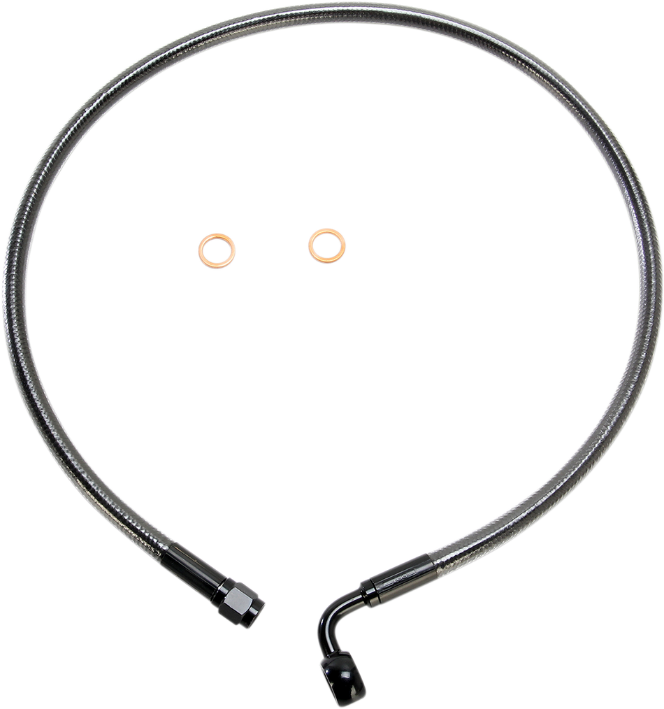 MAGNUM Brake Line - 10 mm-90 - 28" - Black Pearl AS47228