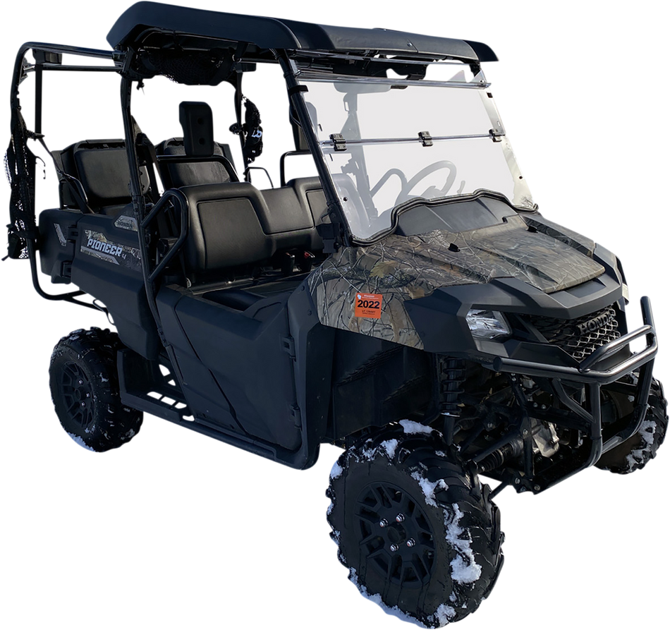 MOOSE UTILITY Full Folding Windshield - Deluxe - Pioneer V000263-12200M