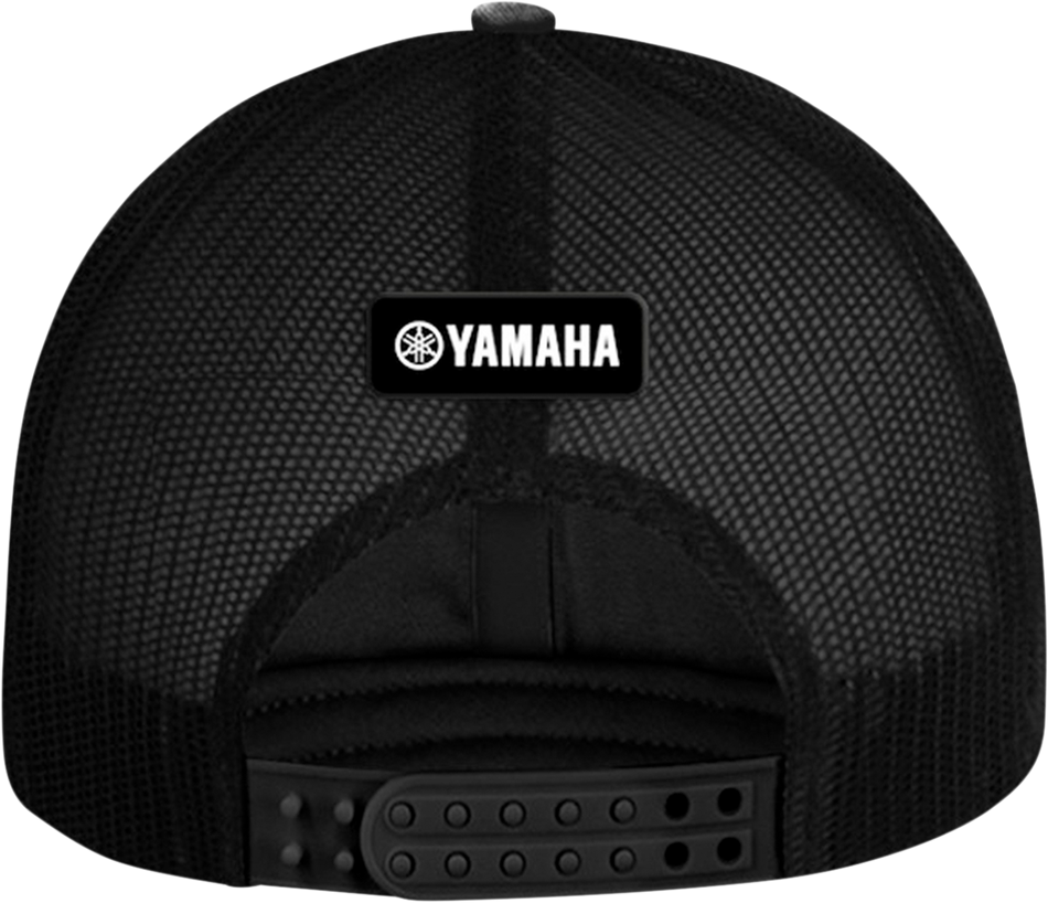 YAMAHA APPAREL Yamaha Patch-Mütze - Heather Grey/Schwarz NP21A-H2735