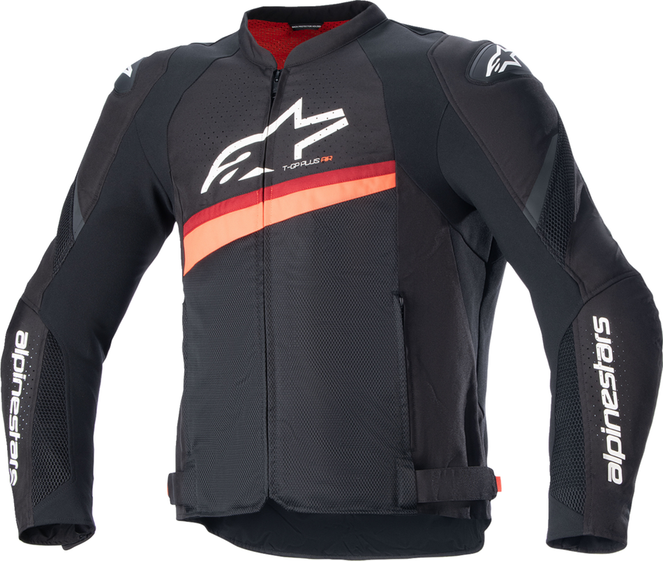 ALPINESTARS T-GP Plus R v4 Airflow Jacket - Black/ Red Fluo - Small 3300624-1030-S