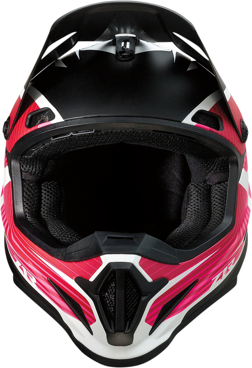 Z1R Rise Helm - Flamme - Pink - Klein 0110-7257 