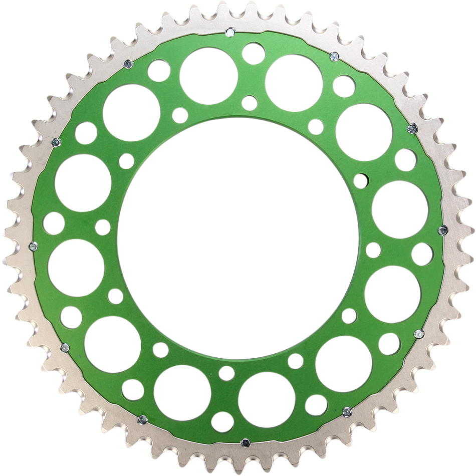 RENTHAL Twinring™ Rear Sprocket - 51 Tooth - Green 112052051GPGN