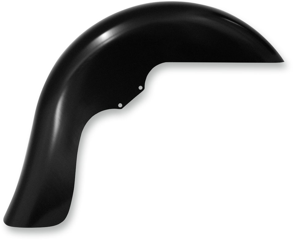 KLOCK WERKS WFB™ Benchmark Front Fender - Steel - Black - For Raked Trees - 23" KWF-01-0259