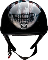 Casco Z1R Vagrant - Calavera de EE. UU. - Negro - Pequeño 0103-1308 