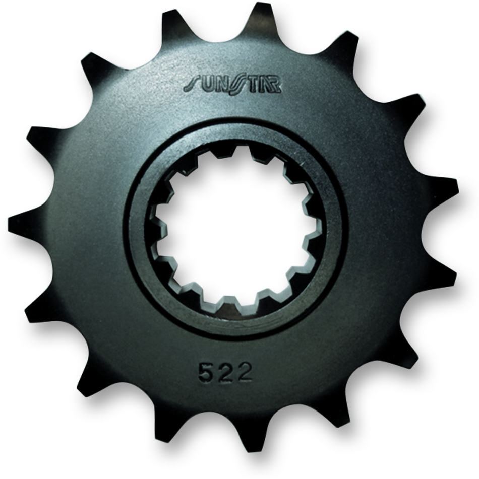 SUNSTAR SPROCKETS Countershaft Sprocket - 15-Tooth 52215