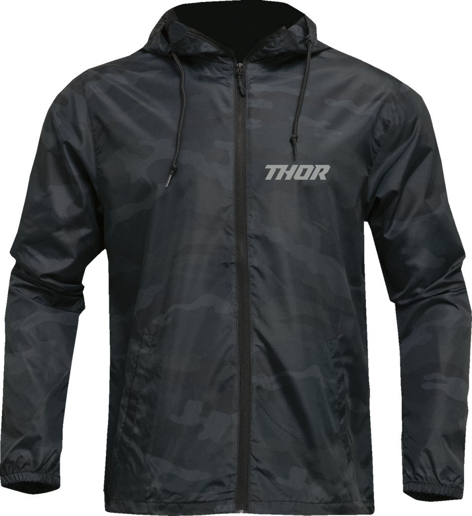 THOR Caliber Windbreaker - Black - Medium 3001-1446