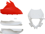 ACERBIS Kompletter Ersatz-Bodykit - OEM Rot/Weiß 2936267118 