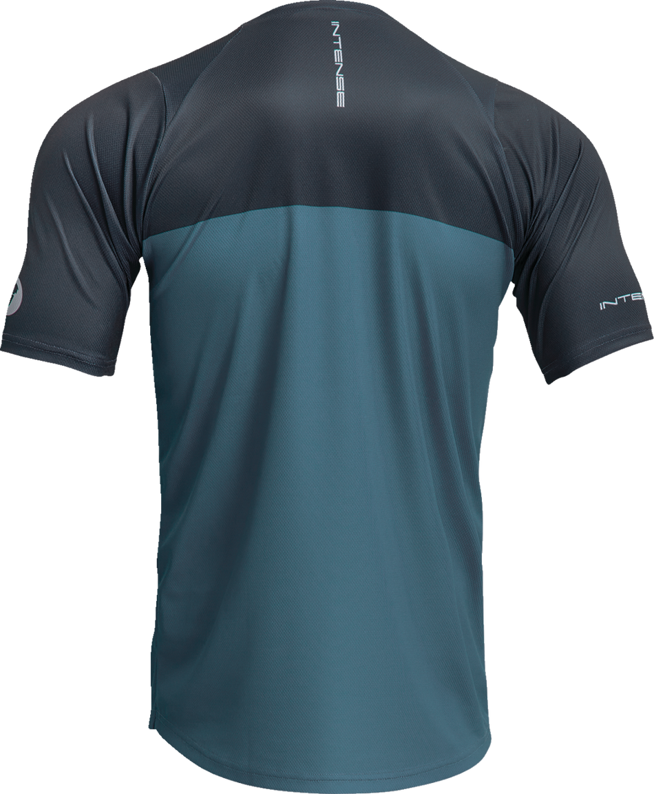 THOR Intense Assist Censis Jersey - Short-Sleeve - Teal/Midnight - Medium 5020-0218