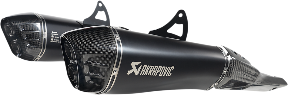 Silenciadores Akrapovic slip-on series - titanio/fibra de carbono - negro Hayabusa Busa 2021 -2024 G3 S-S13SO4-HRAATBL 1811-4158