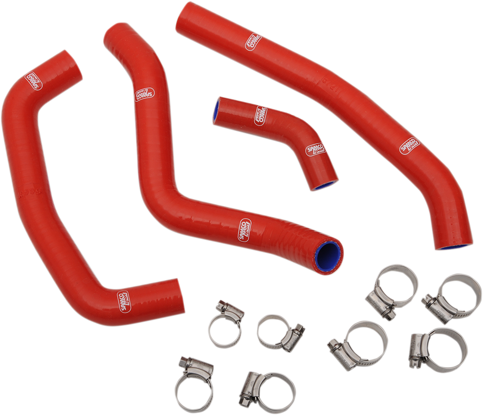 MOOSE RACING Race Fit Radiator Hose Kit - Red - Honda MBU-HON-116-RD