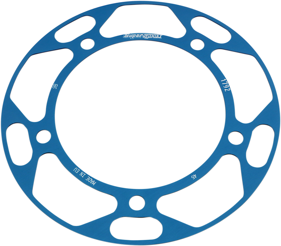 SUPERSPROX Edge Rear Sprocket Insert - Blue RACD1792-45-BLU