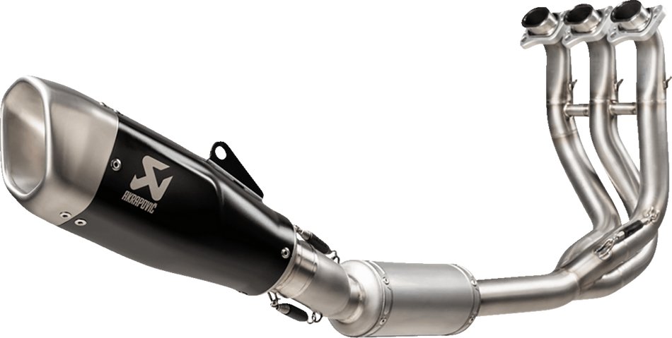 Sistema de escape AKRAPOVIC Racing Line - Titanio Trident 660 2021-2023 S-T6R1-CQTBL 1810-3068 