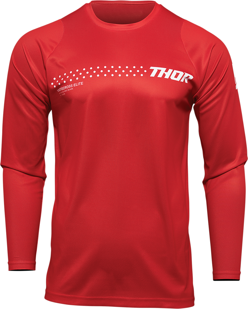 THOR Youth Sector Minimal Jersey - Red - Small 2912-2017