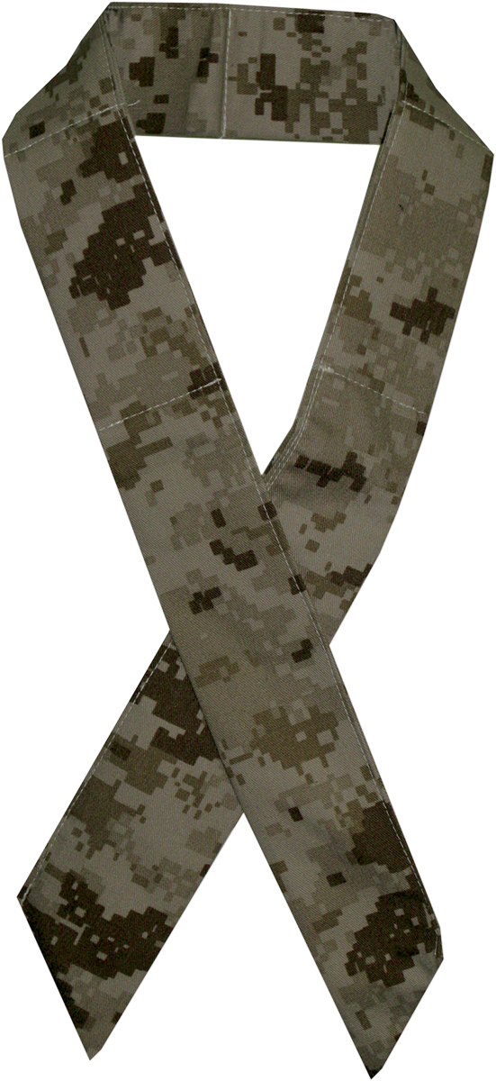 HYPER KEWL Tie-On Evaporative Cooling Camo Neckband - Desert 6519MARINE