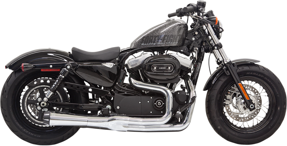 BASSANI XHAUST Mega Power Exhaust - Chrome 1X32R