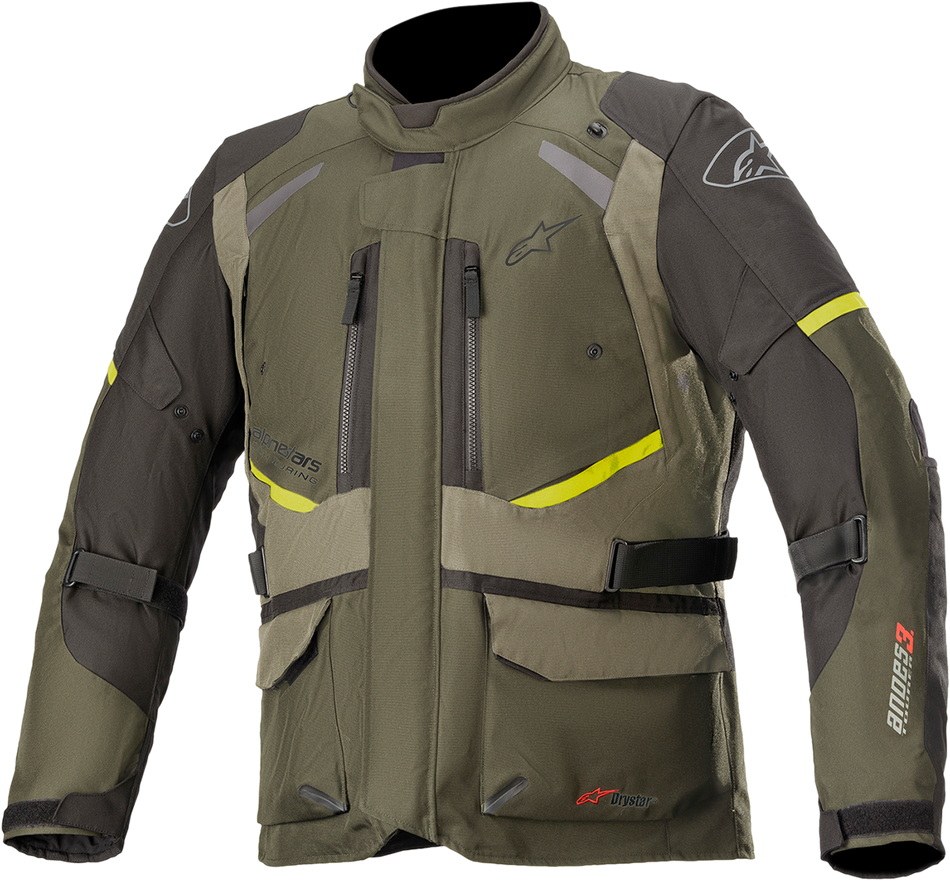 ALPINESTARS Andes v3 Drystar® Jacke - Grün - 4XL 3207521-619-4X