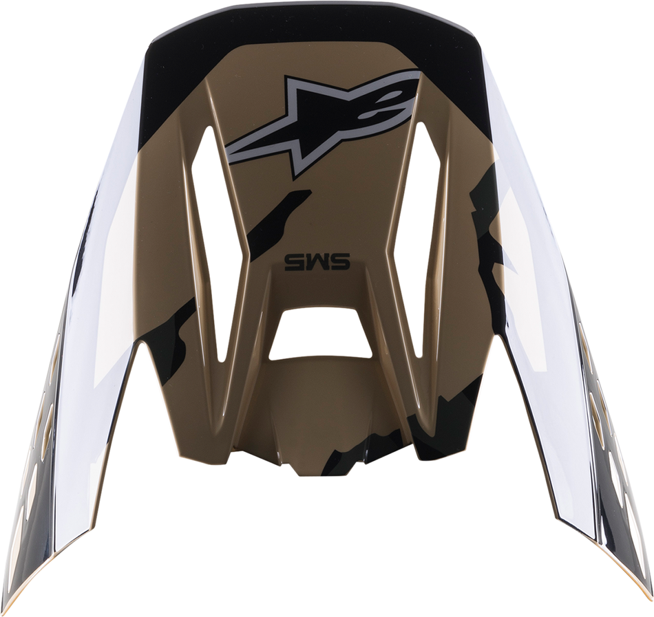 ALPINESTARS SM5 Visor - Rover - Sand/Tangerine/Camo 8983821-8049