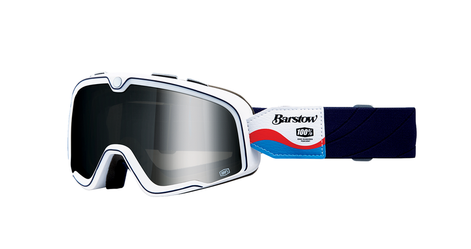 100% Barstow Goggles - Lucien - Silver Mirror 50000-00014