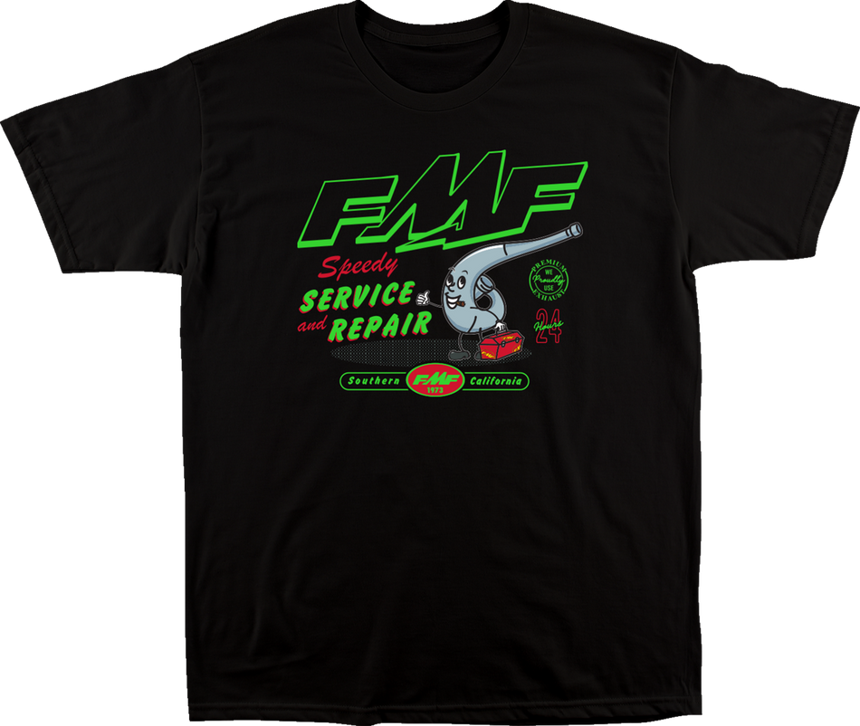 FMF Youth Expert Service T-Shirt - Black - XL HO21218900BKXL 3032-3525