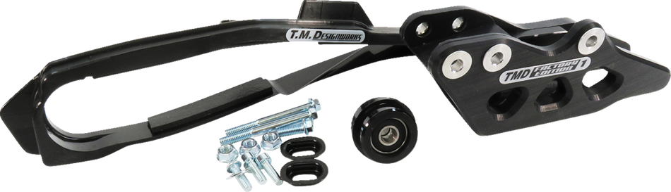 T.M. DESIGNWORKS Chain Guide/Slider - Honda - Black DCK-OR16-BK