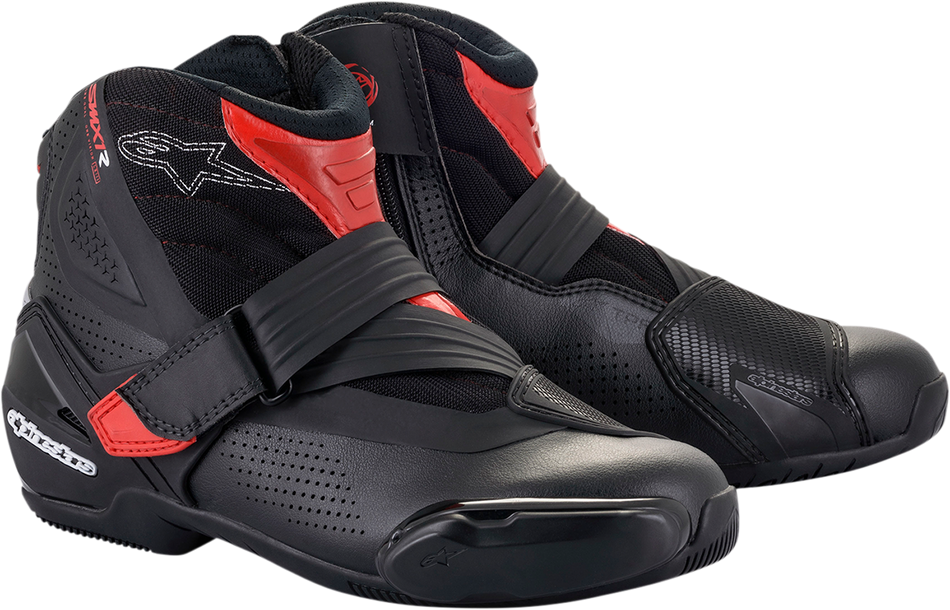 Botas ALPINESTARS SMX1-R V2 - Negro/Rojo - US 6.5 / EU 40 2224021-13-40 