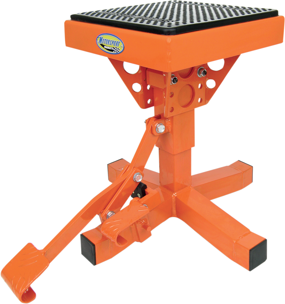 MOTORSPORT PRODUCTS P-12 Soporte/Elevador - Naranja 92-4026 