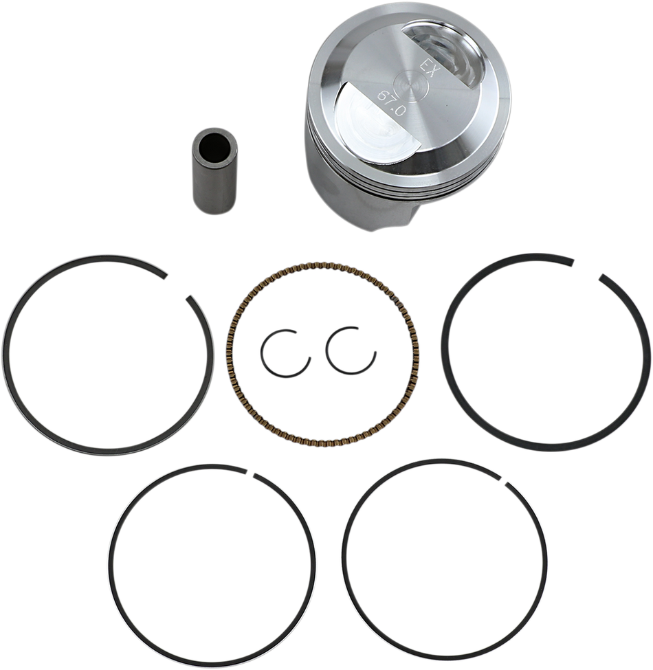 BBR MOTORSPORTS Piston Kit - 175cc 411-HCF-1505