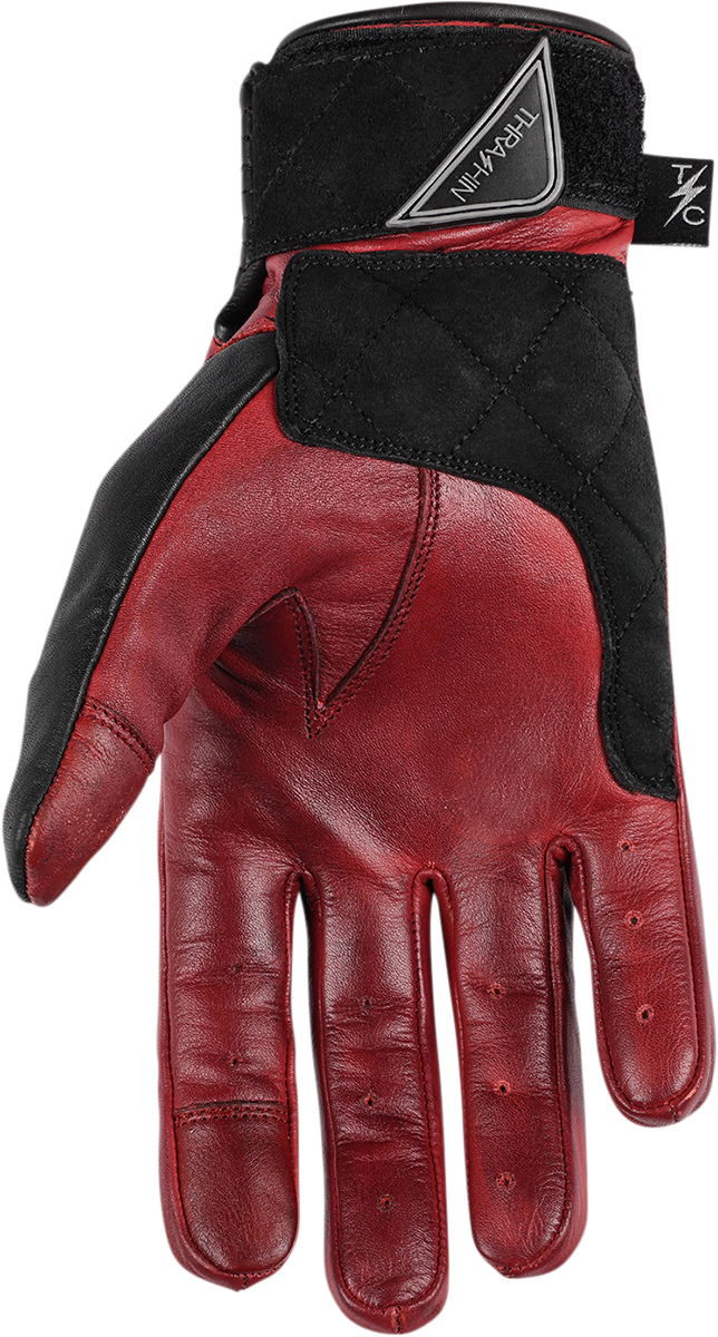 THRASHIN SUPPLY CO. Boxer Gloves - Red - 2XL TBG-02-12