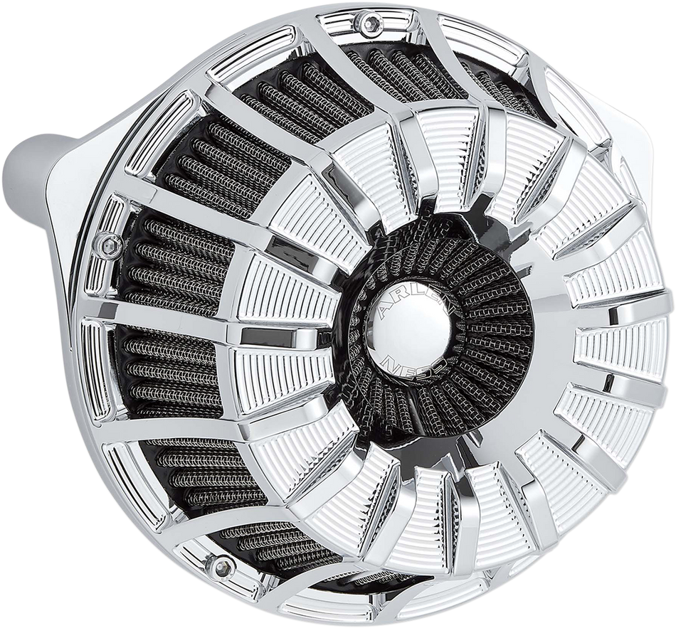 ARLEN NESS 15-Spoke Air Cleaner - Chrome - M8 18-996