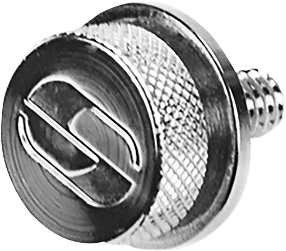 SADDLEMEN 1-1/4"-28 Seat Knob - Chrome 8900C