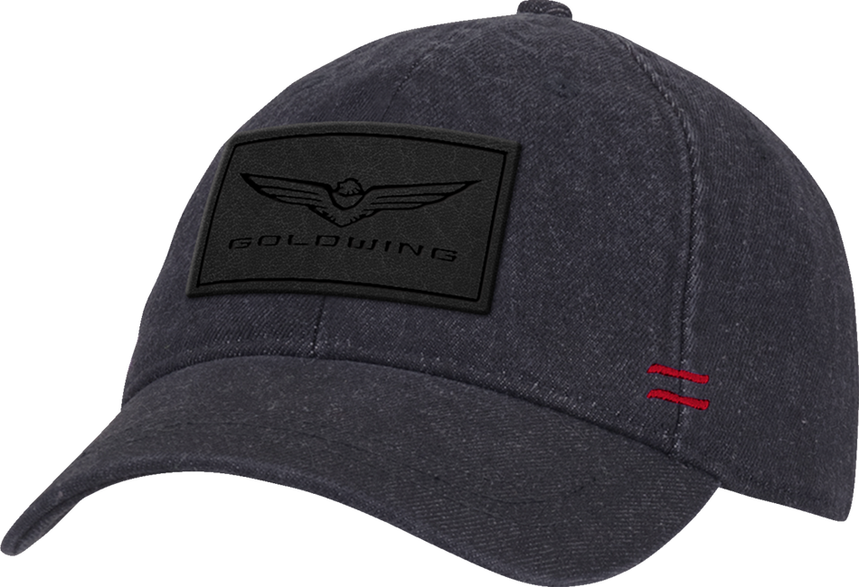 HONDA APPAREL Goldwing Denim Hat - Black NP21A-H2490