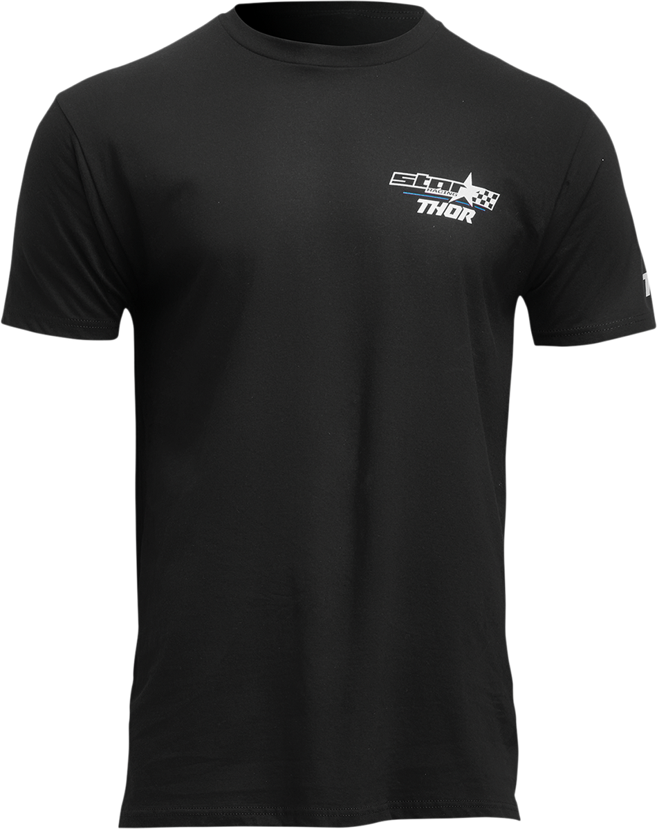 THOR Star Racing Champ T-Shirt - Black - XL 3070-1146