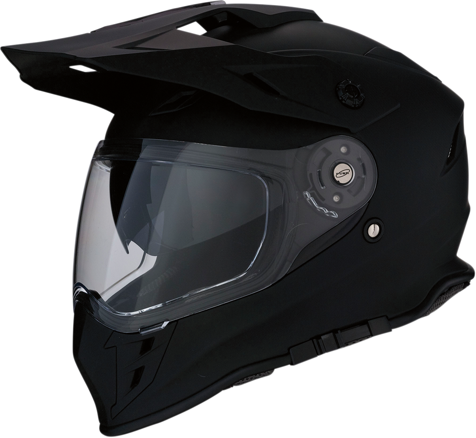 Z1R Range Dual Sport Helm - Mattschwarz - Klein 0101-10869 