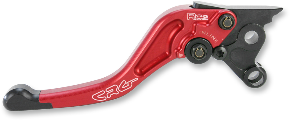 CRG Brake Lever - RC2 - Short - Red 2AB-521B-H-R