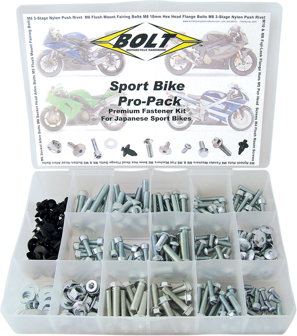 BOLT Sportbike Pro Pack – 250-teilig 2006-SBPP 