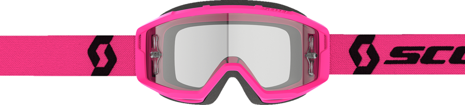 SCOTT Primal Goggle - Pink/Schwarz - Klar 278598-1665113 