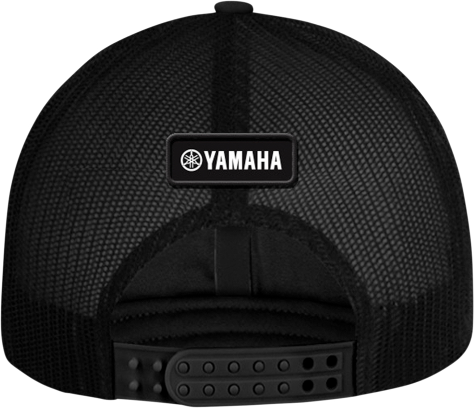 YAMAHA APPAREL Yamaha Motorrad-Patch-Mütze – Schwarz, NP21A-H2740 