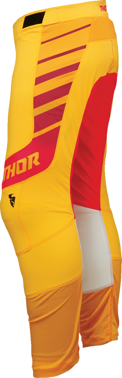 THOR Prime Analog Pants - Lemon/Red - 30 2901-11081