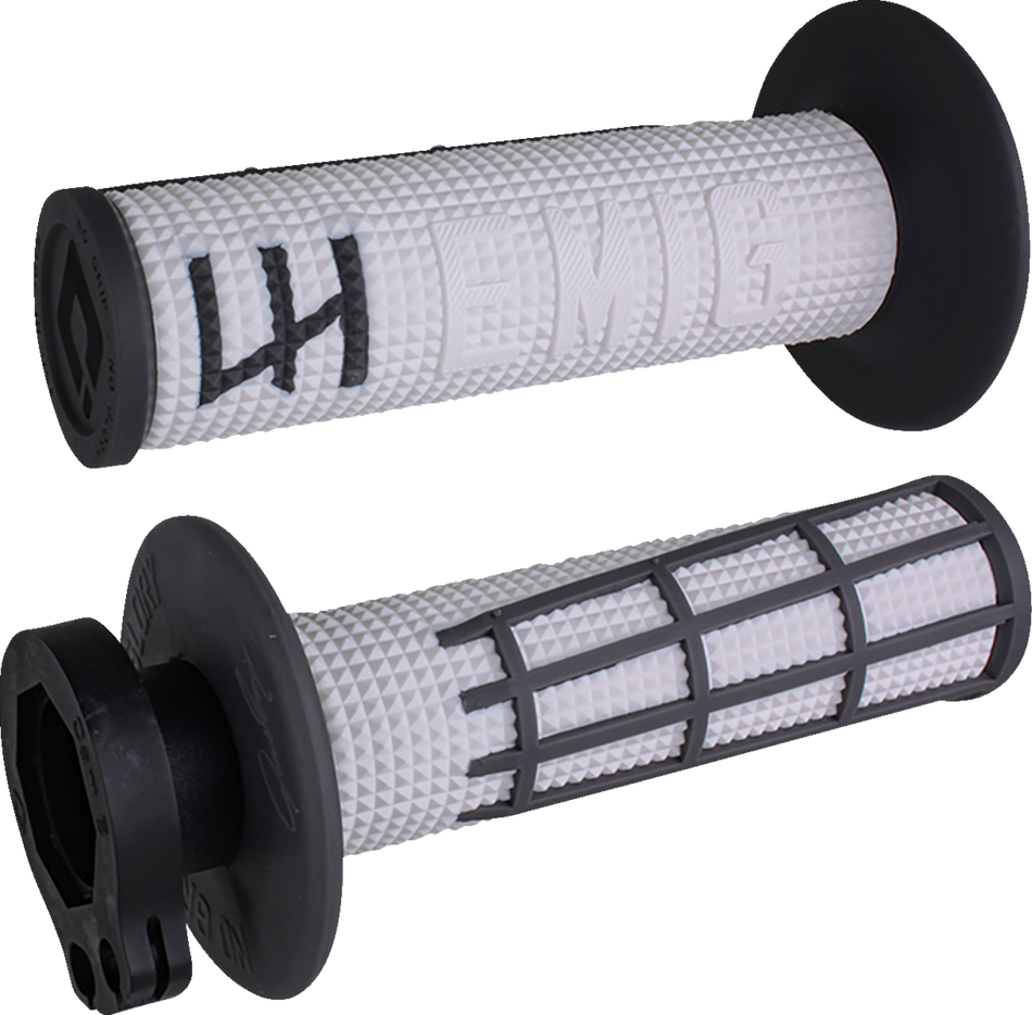 ODI Grips - Emig 2.0 - White/Graphite H36E2WH