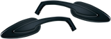 KURYAKYN Teardrop Mirrors - Black 1708